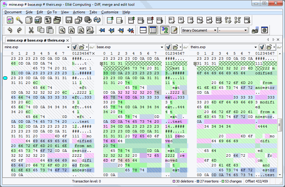 Free download program Binary Compare Tool Windows ustiostoltechvers